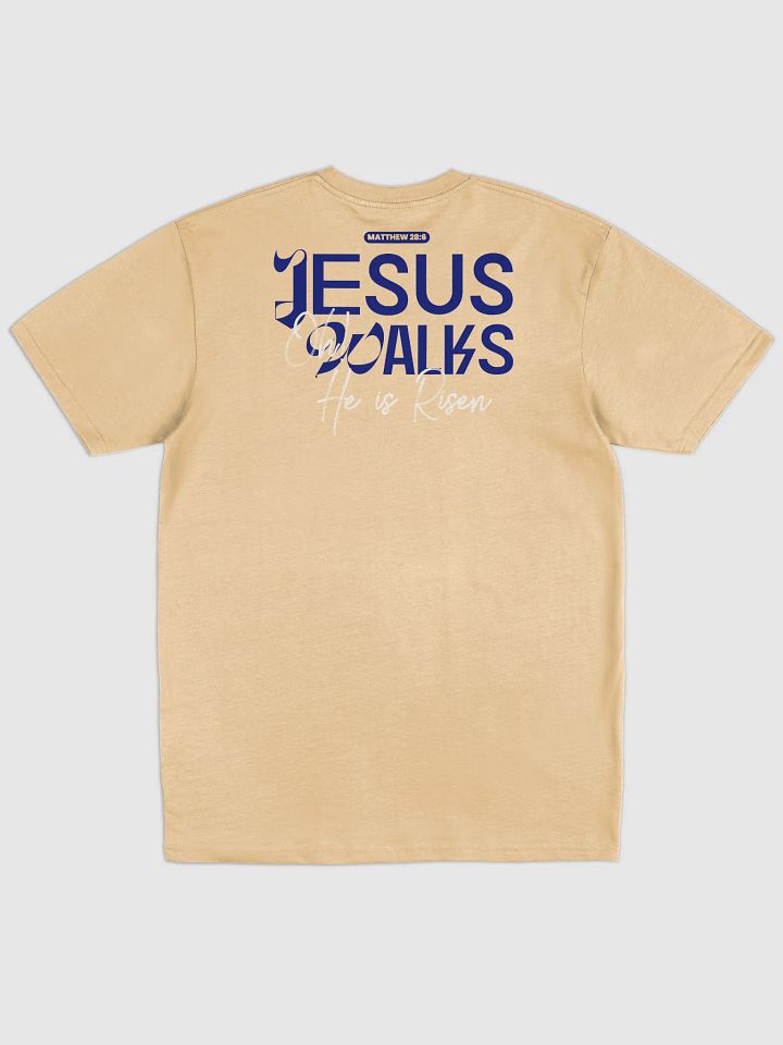 Eternal truth. "Jesus Walks" Pure Cotton T-shirt product image (2)