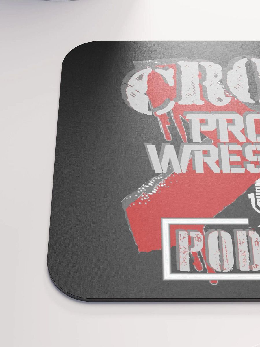 Retro Wrestling Mic Mouse Pad product image (6)