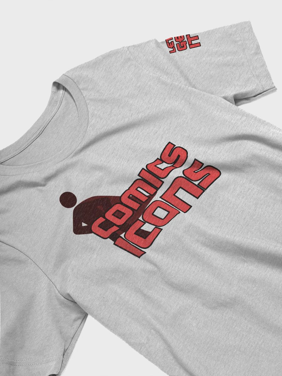 Comics Icons Red On Black Logo Tee product image (28)