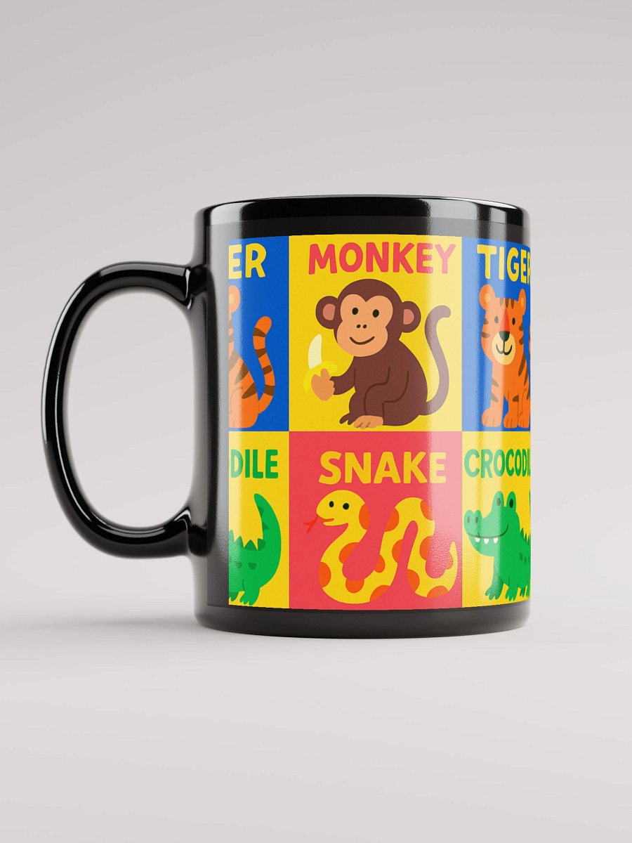 Vibrant Animal Kingdom Glossy Mug product image (6)