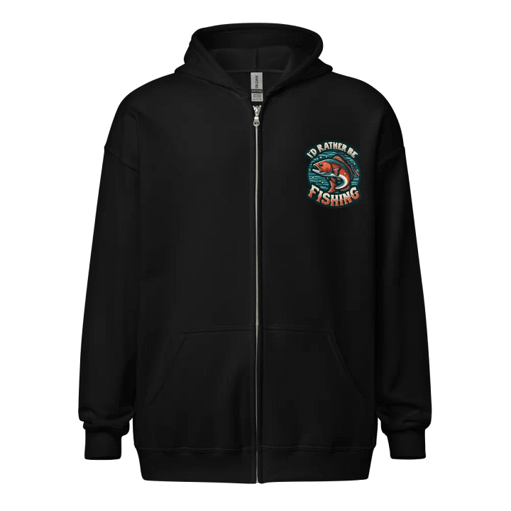 I'd Rather Be Fishing Printed Hoodie product image (1)