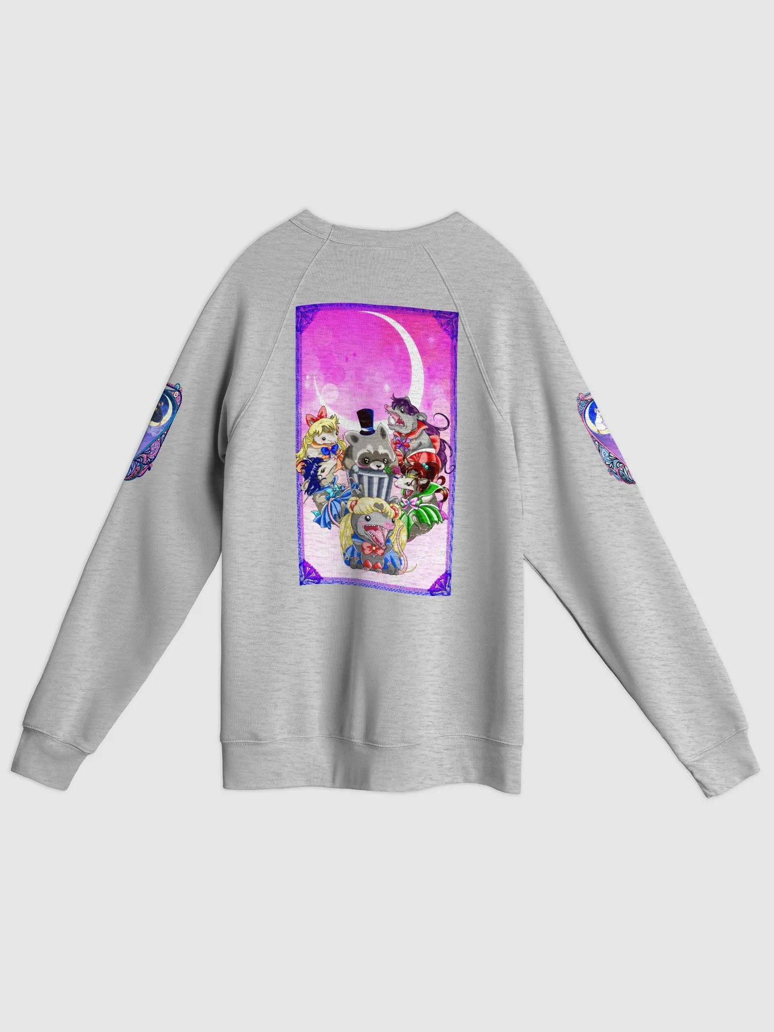 Possum Moon: Bella+Canvas Unisex Sponge Fleece Raglan Sweatshirt product image (2)