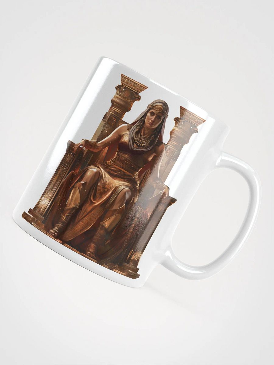 Hera - The Queen of the Gods in Greek Mythology White Glossy Mug product image (4)