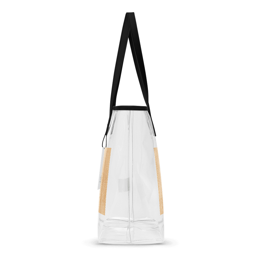 Orange Boxes. Clear Tote Bag product image (3)