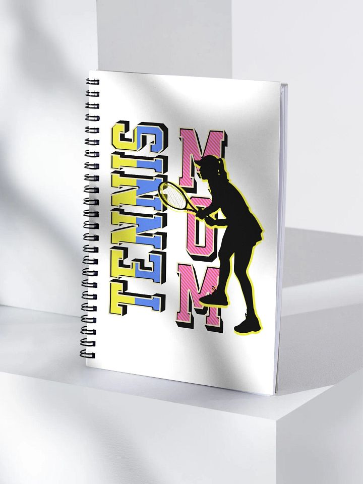 Tennis Mom Spiral Notebook product image (1)