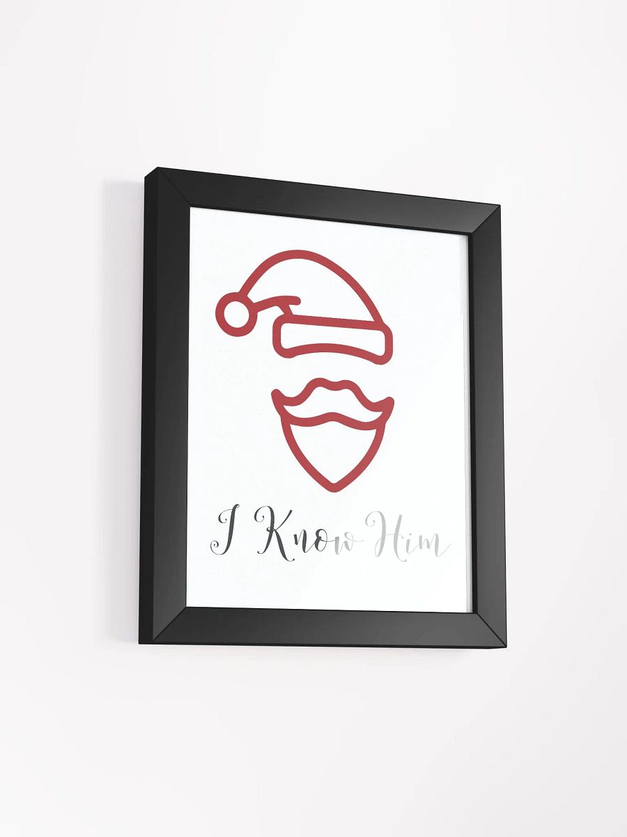 I Know Him” Santa Wall Art product image (18)