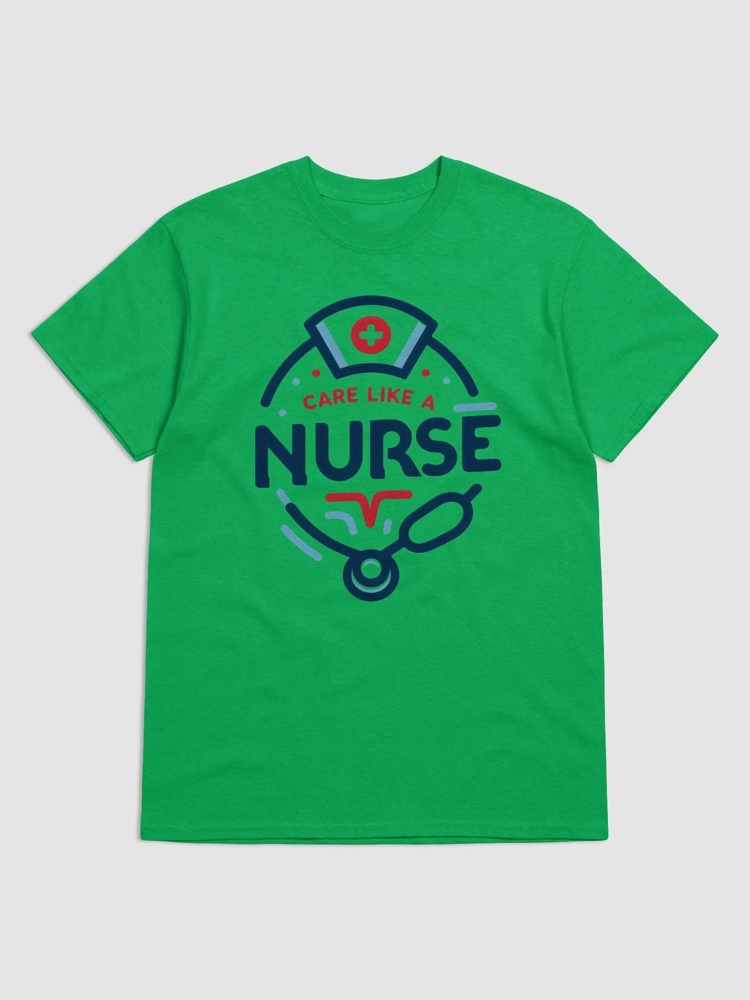 Nurse's Care Emblem Tee product image (6)