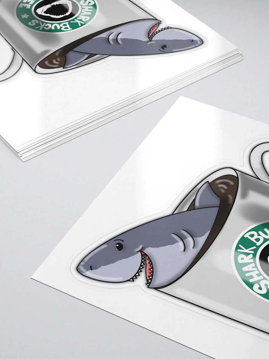 Shark Bucks single Sticker product image (5)