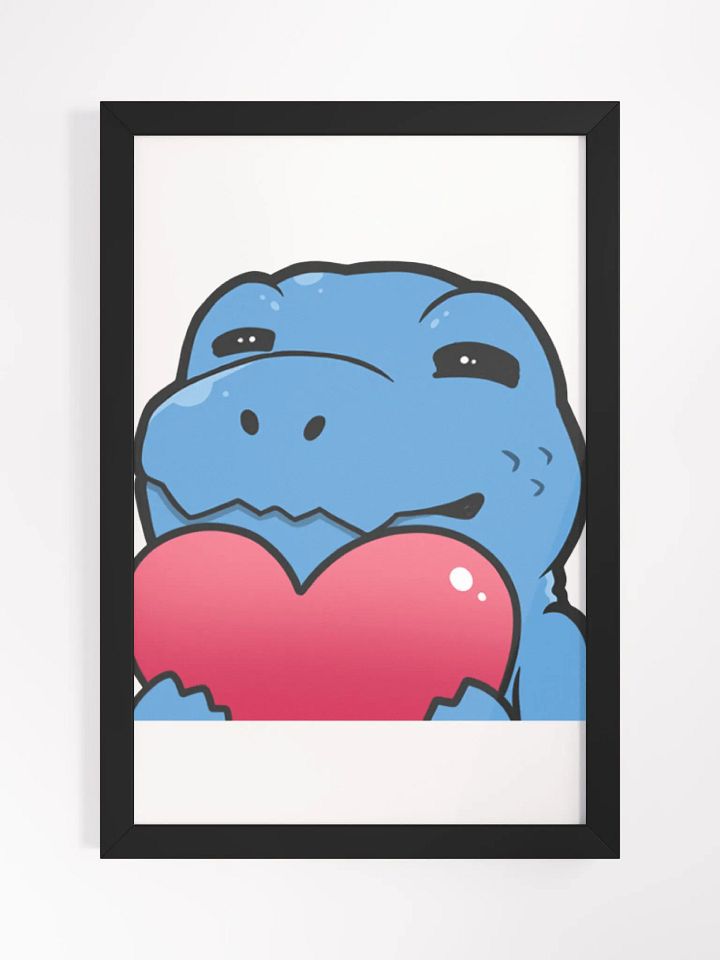 Love poster with frame product image (1)