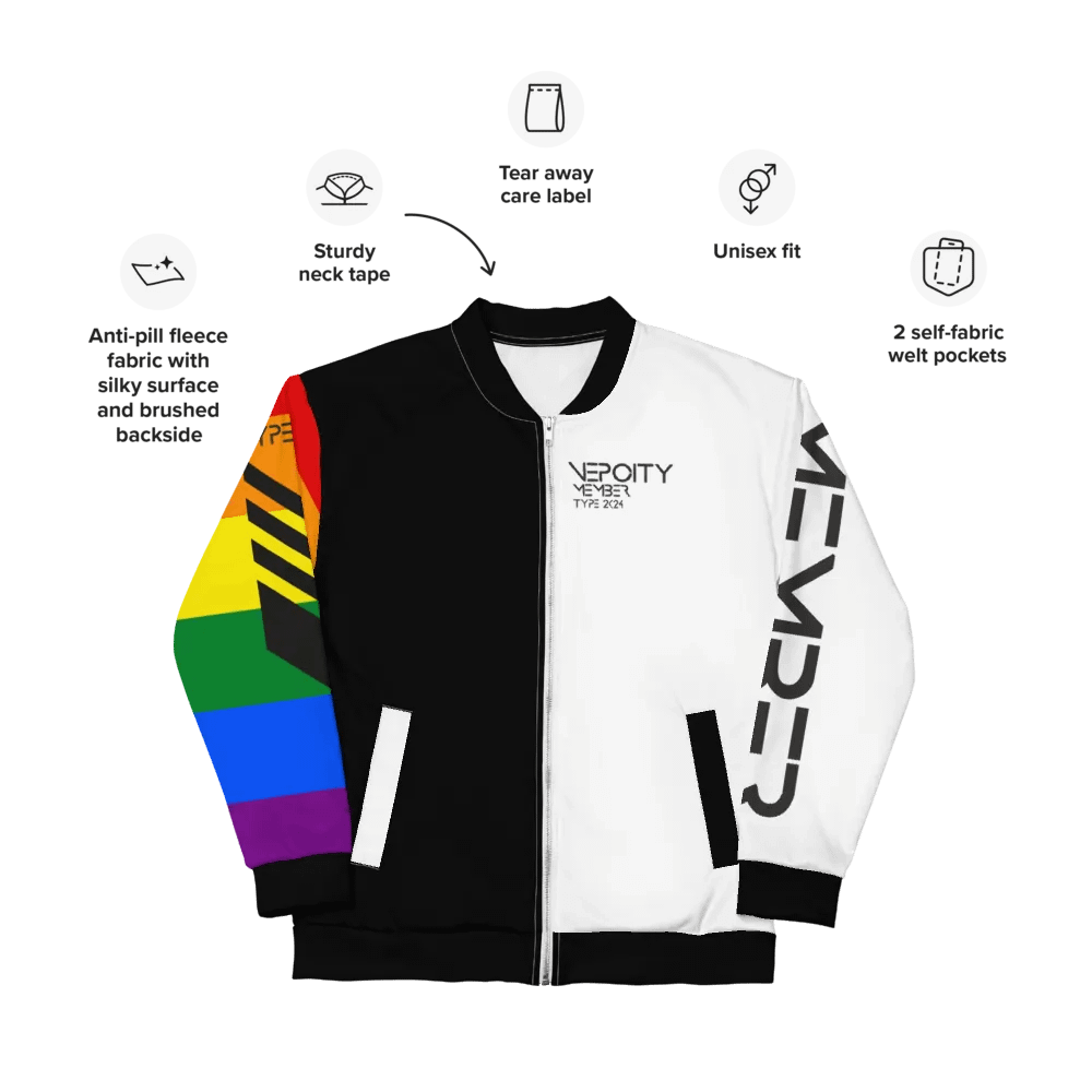 NC Type 2K24 | Rainbow NepCity Member Jacket product image (9)
