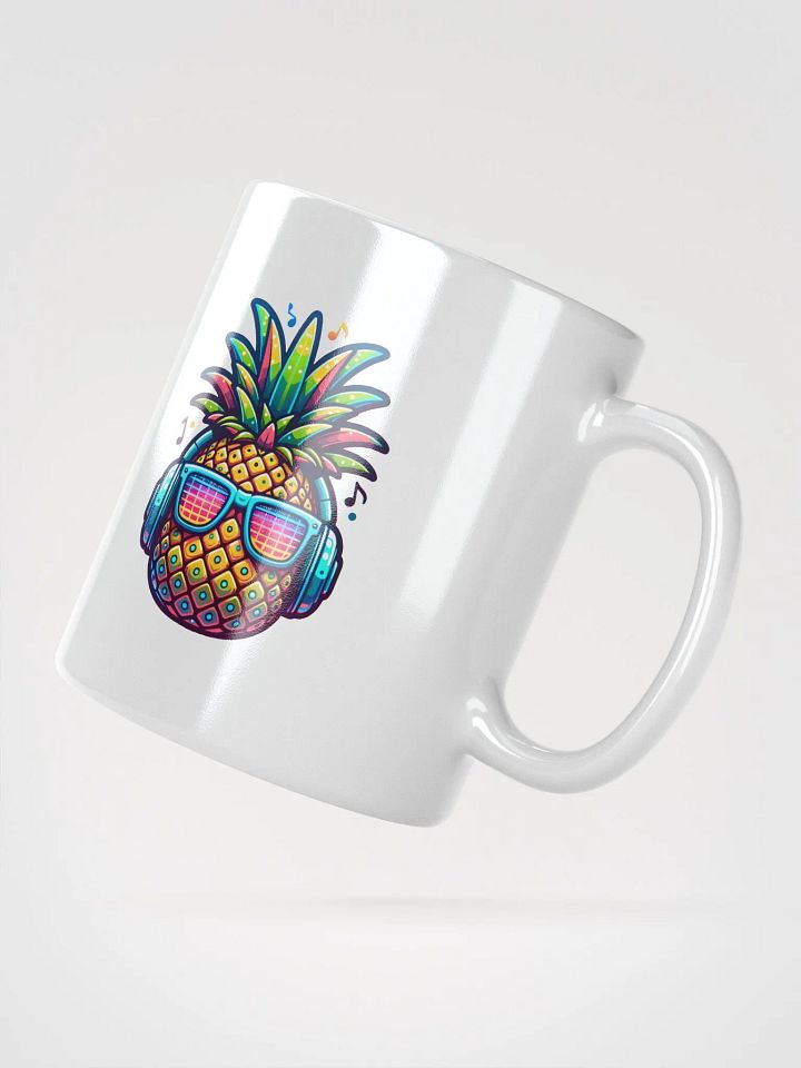 Raver Pineapple with Headphones Mug product image (5)