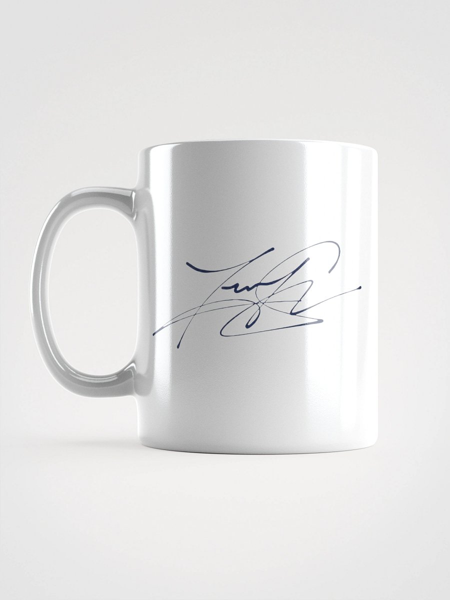 Tony Saiz Signature Logo White Glossy Mug (2025) product image (6)