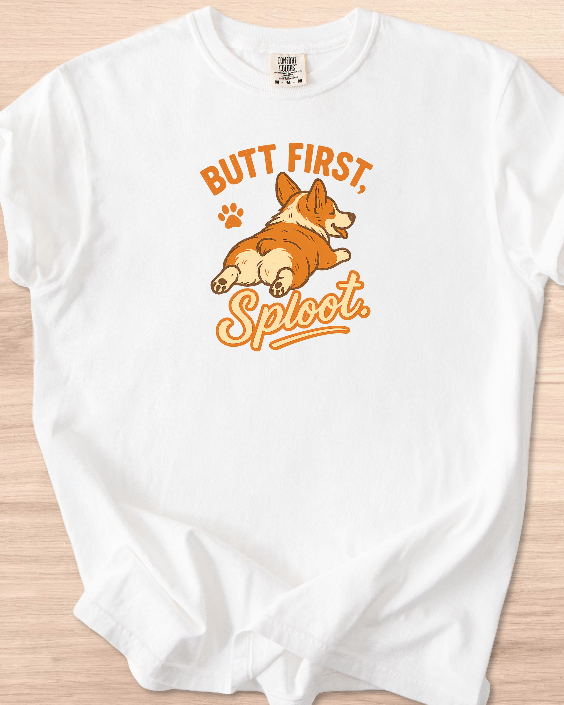 Butt First Sploot (Corgi) Tee product image (61)