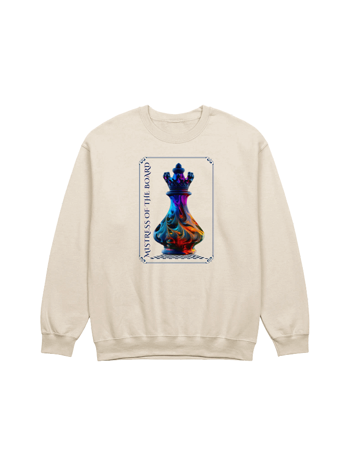 Mistress of the Board Chess Queen Sweatshirt product image (1)