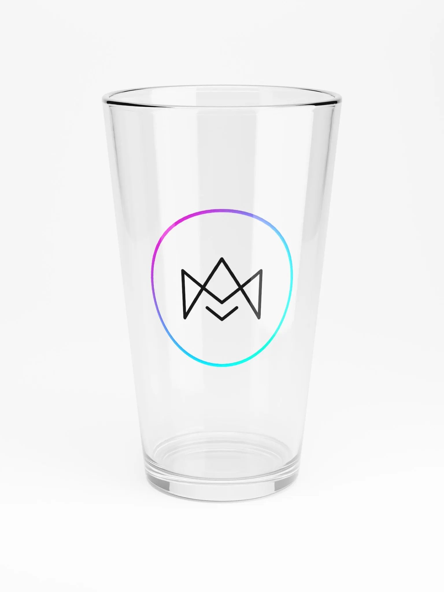 MayLouuu Logo Pint Glass (black) product image (3)