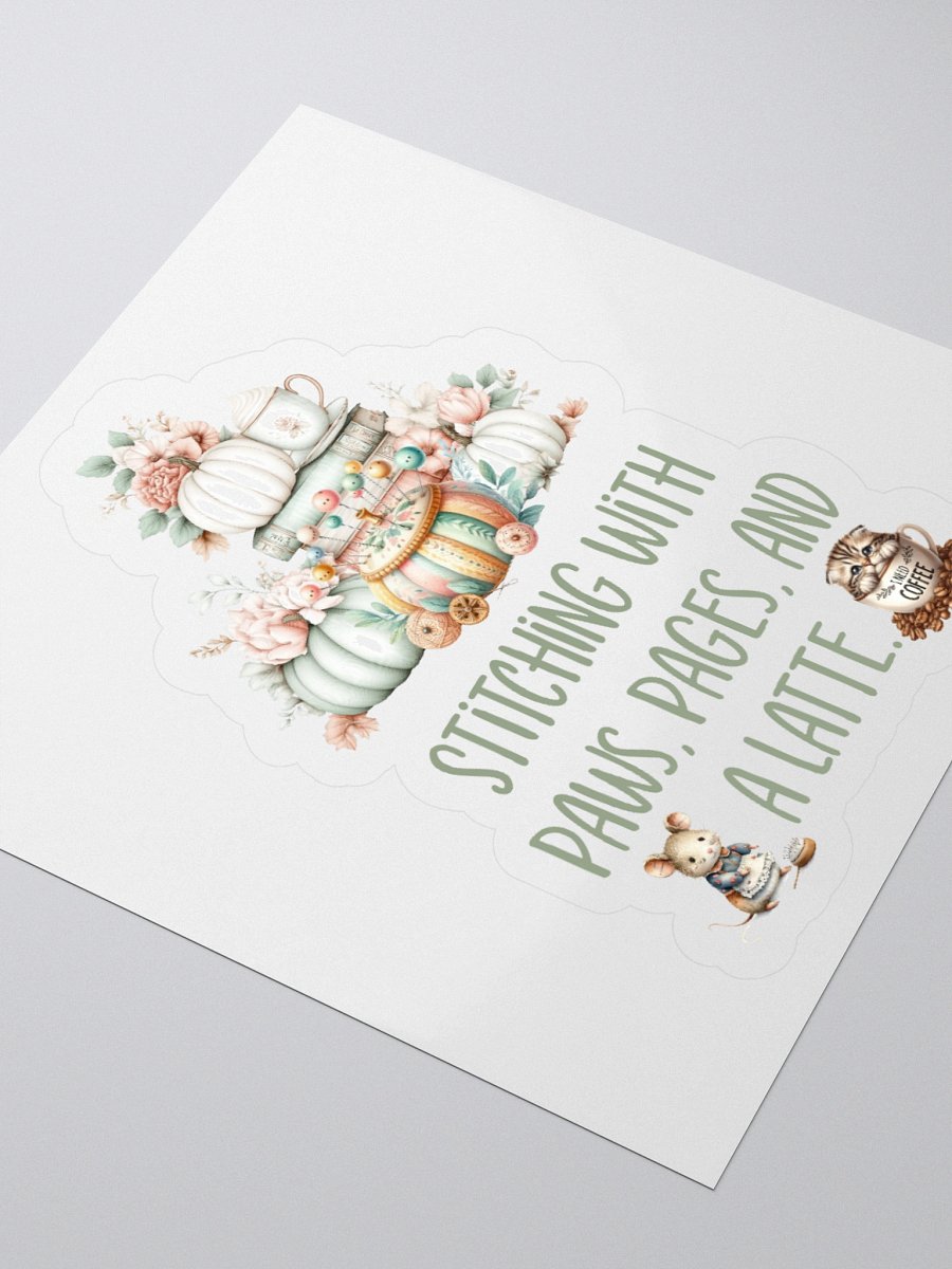 Whimsical Stitching and Crafting Sticker Set product image (3)