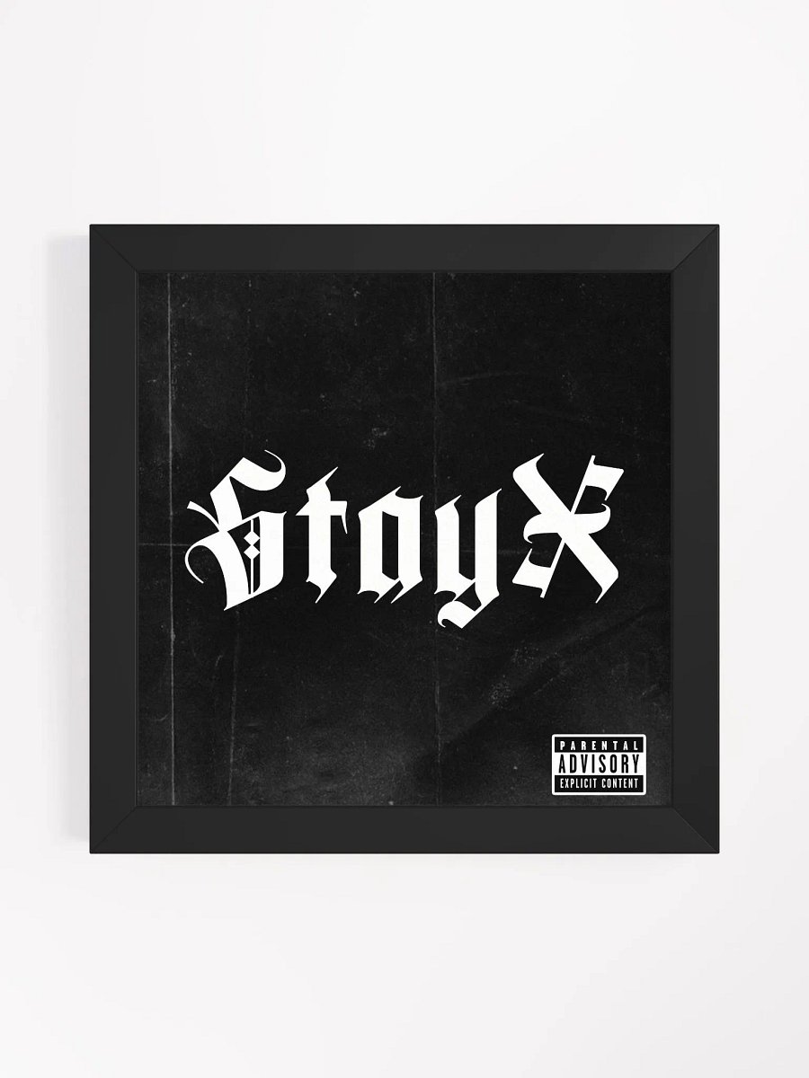 StayX LP- Faux Album Framed Print product image (1)