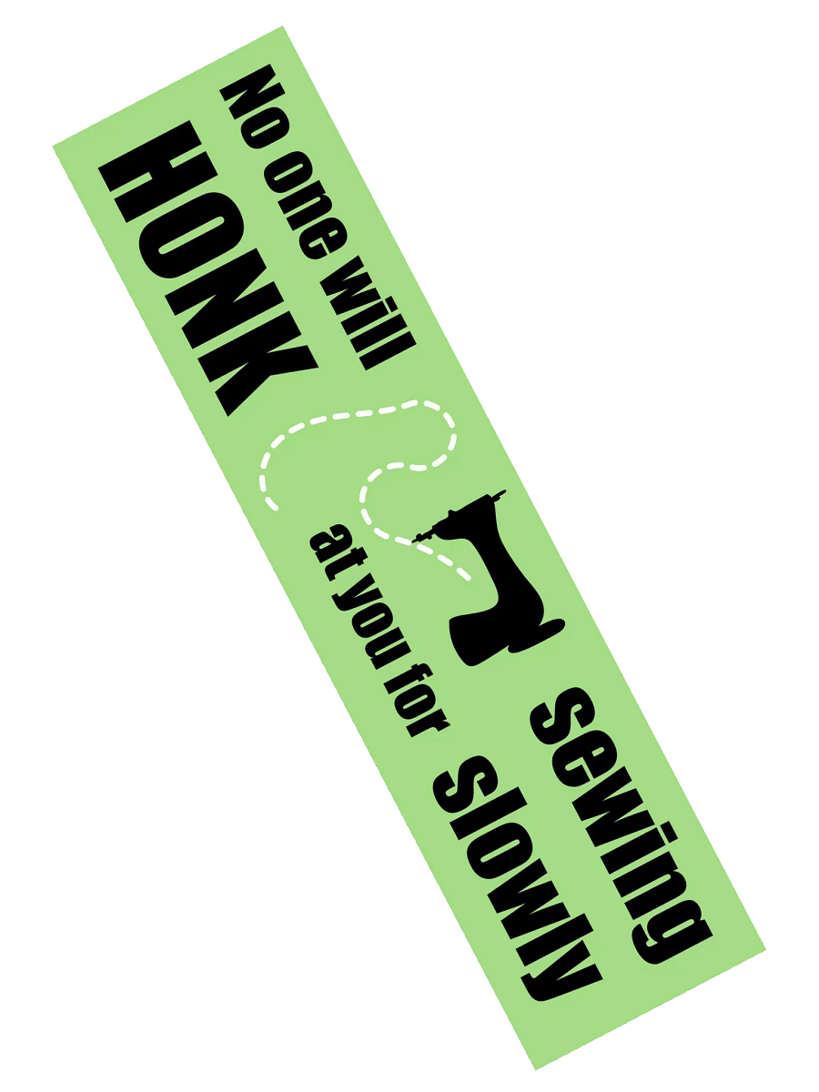 No One Will Honk Bumper Sticker product image (2)
