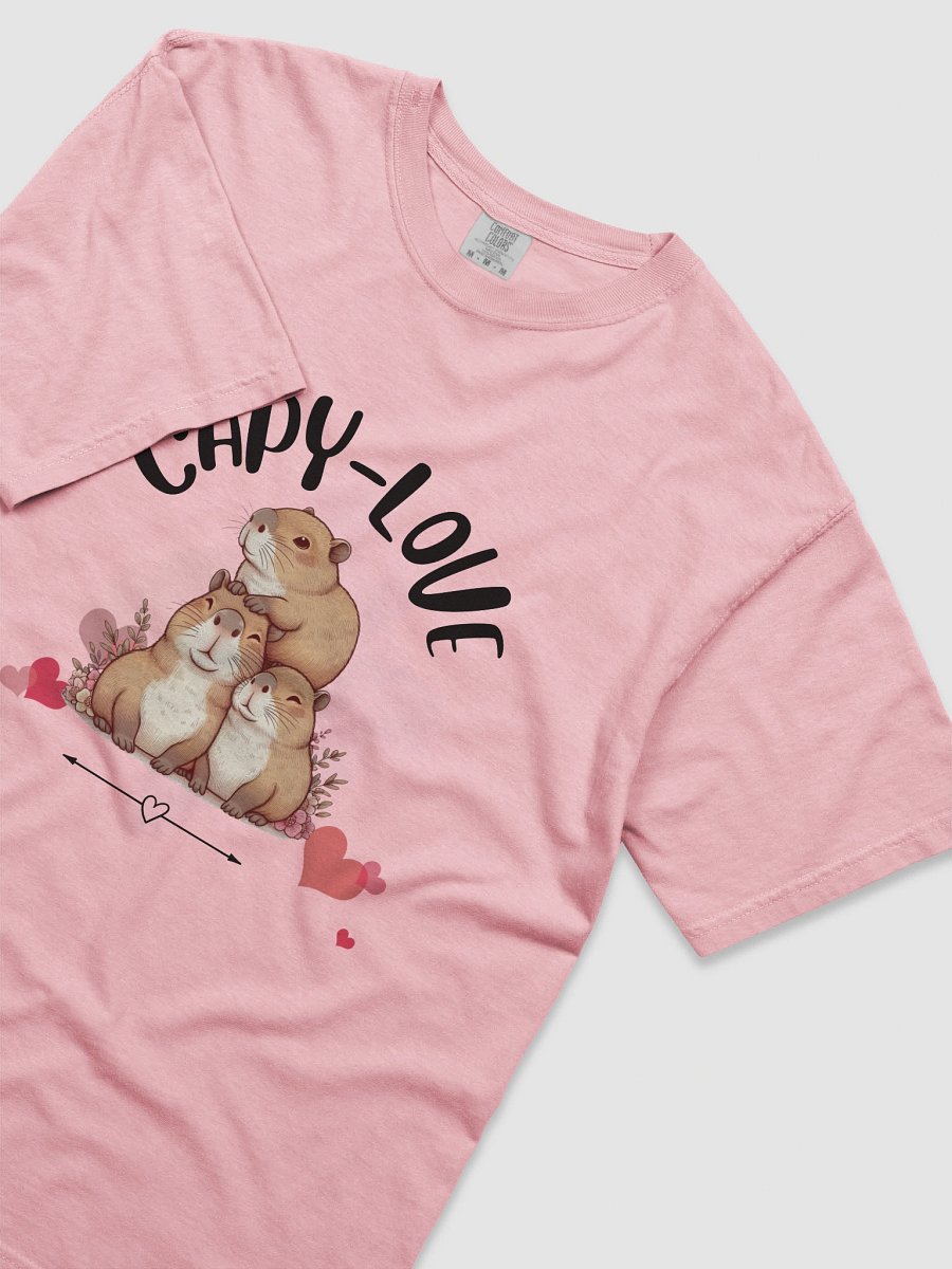 Cute Capybara Love T-Shirt product image (42)