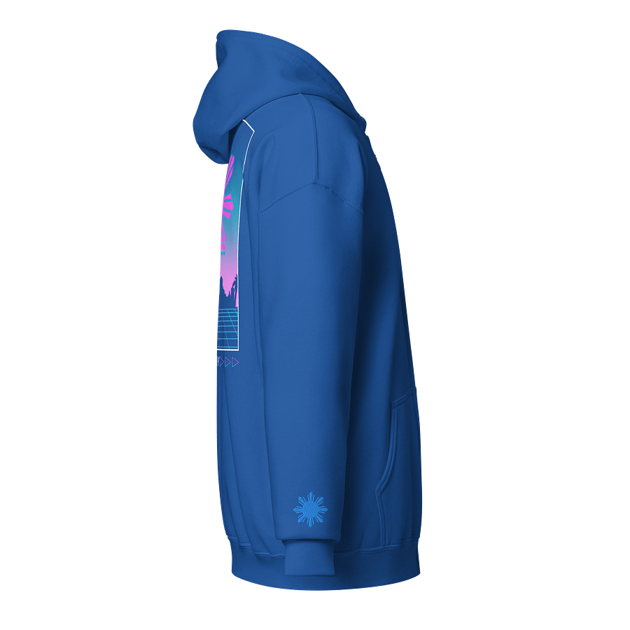 Pilipinas Vapourwave Zip Hoodie product image (12)
