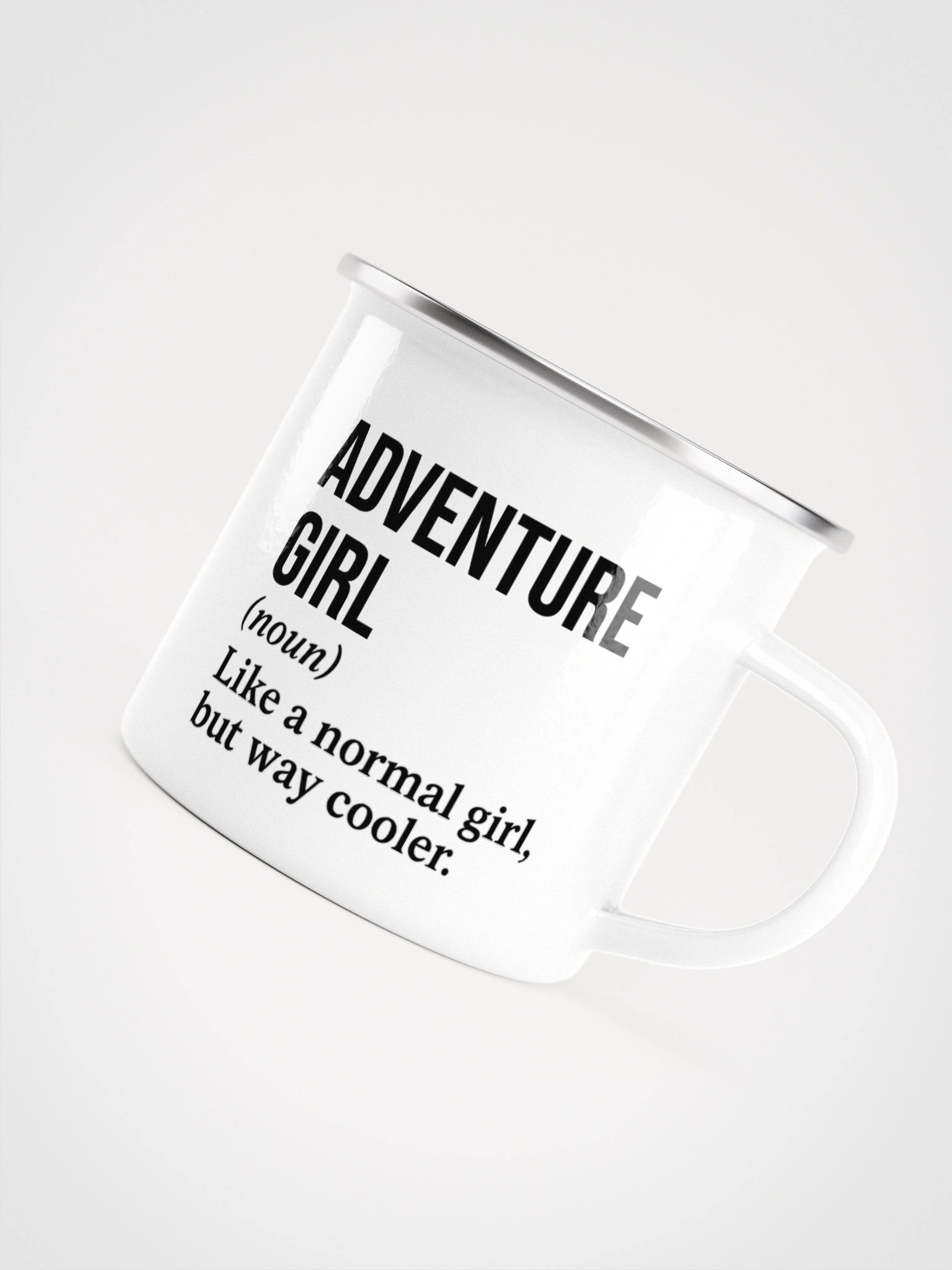 adventure Girl Enamel cup product image (5)