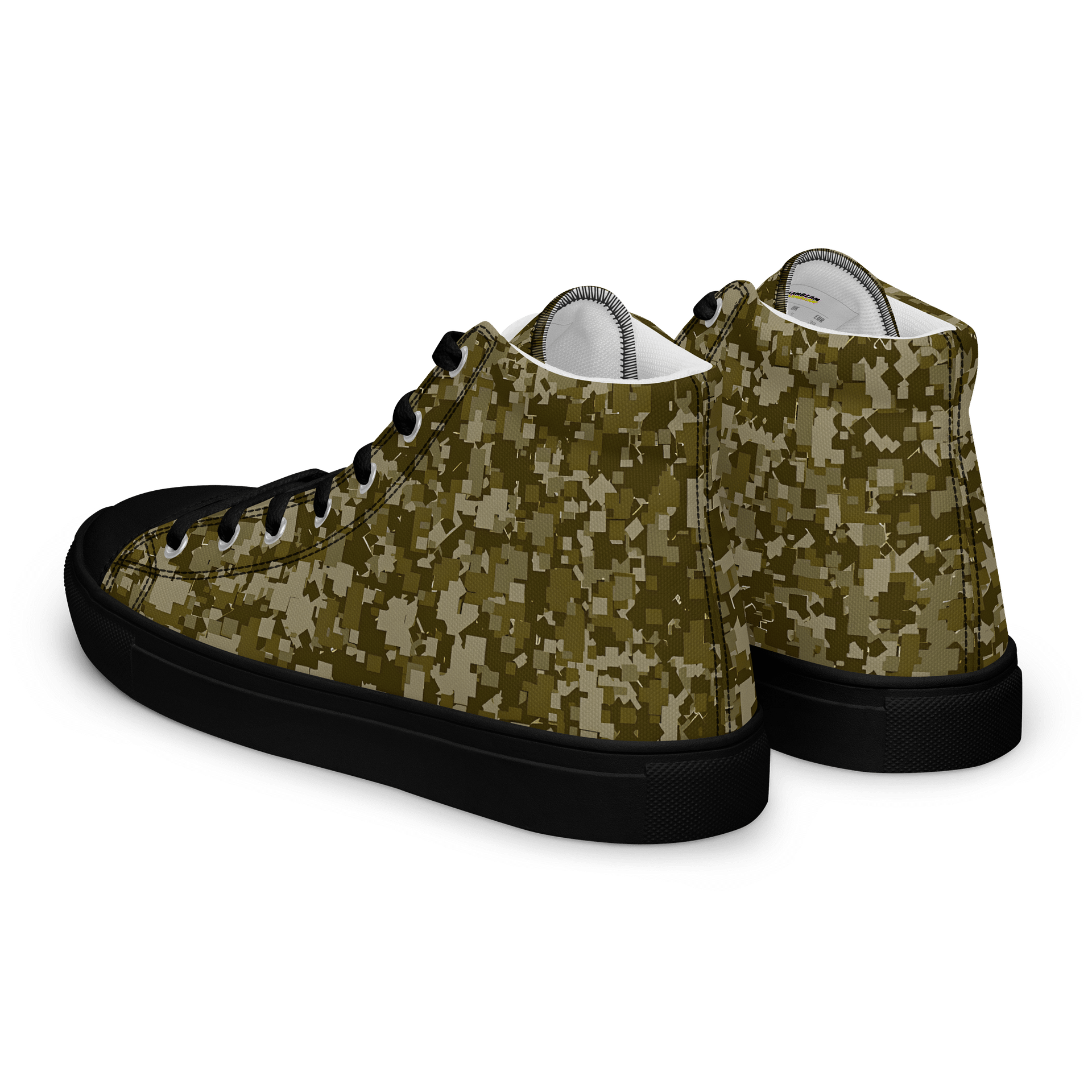 Pixelated Camo Men's High Tops product image (5)