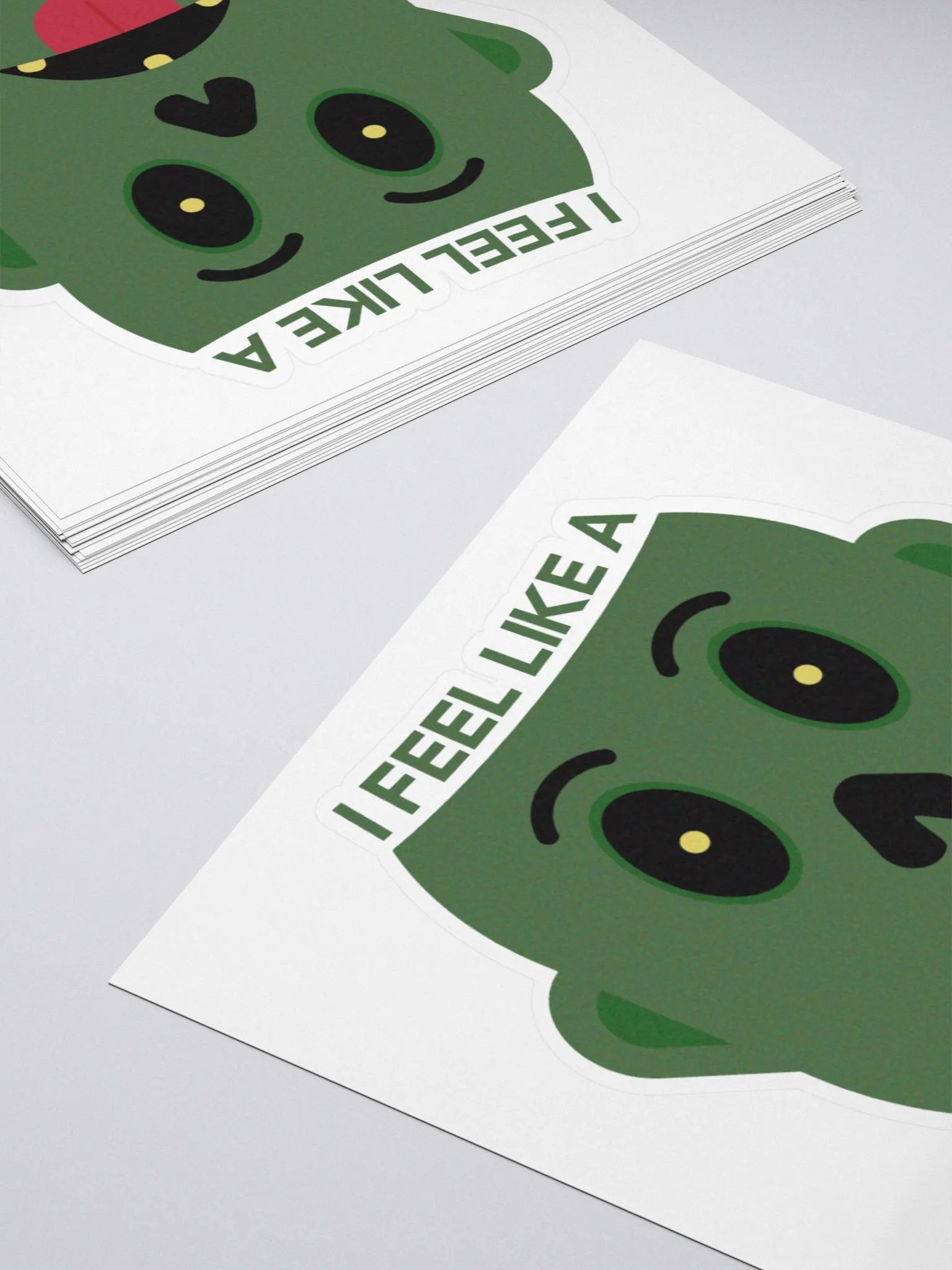 I Feel Like A Brainless Zombie Stickers product image (10)