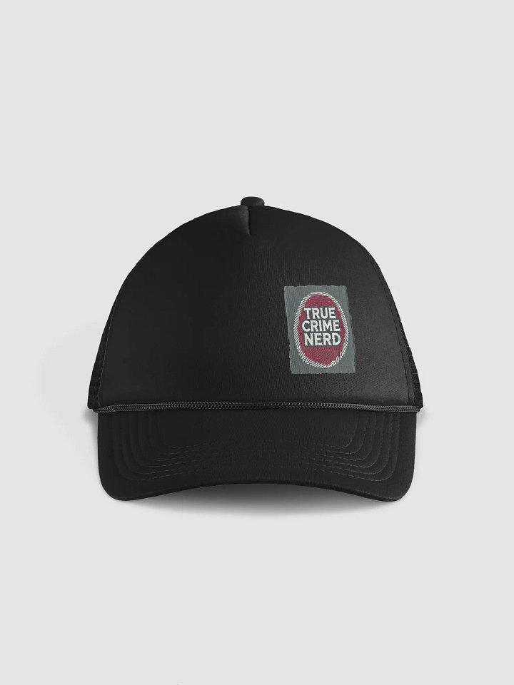 True Crime Nerd Fingerprint Cap product image (1)