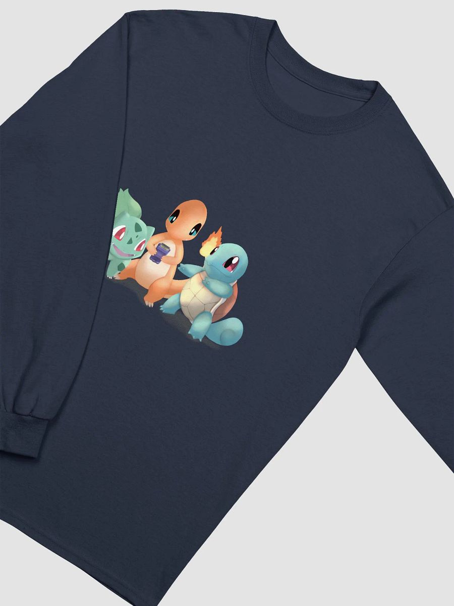 Pokémon - 1st Gen Starters (Cotton Long Sleeve T-Shirt) product image (27)