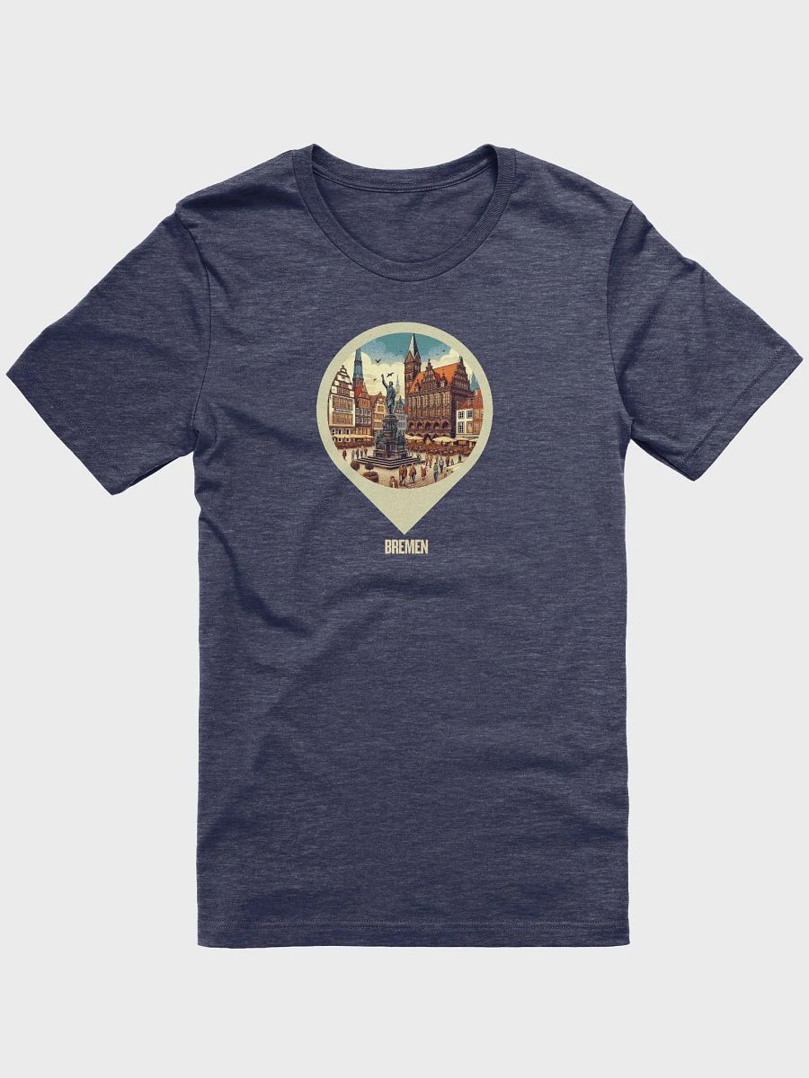 Ultimate Comfort Classic T-Shirt | AI Design Bremen city product image (2)
