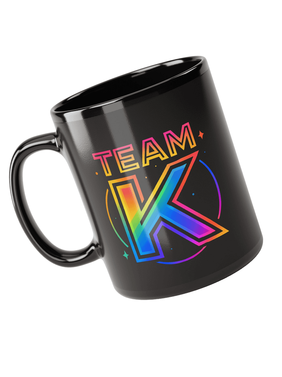 TEAM K Pride 1 Black Mug product image (5)