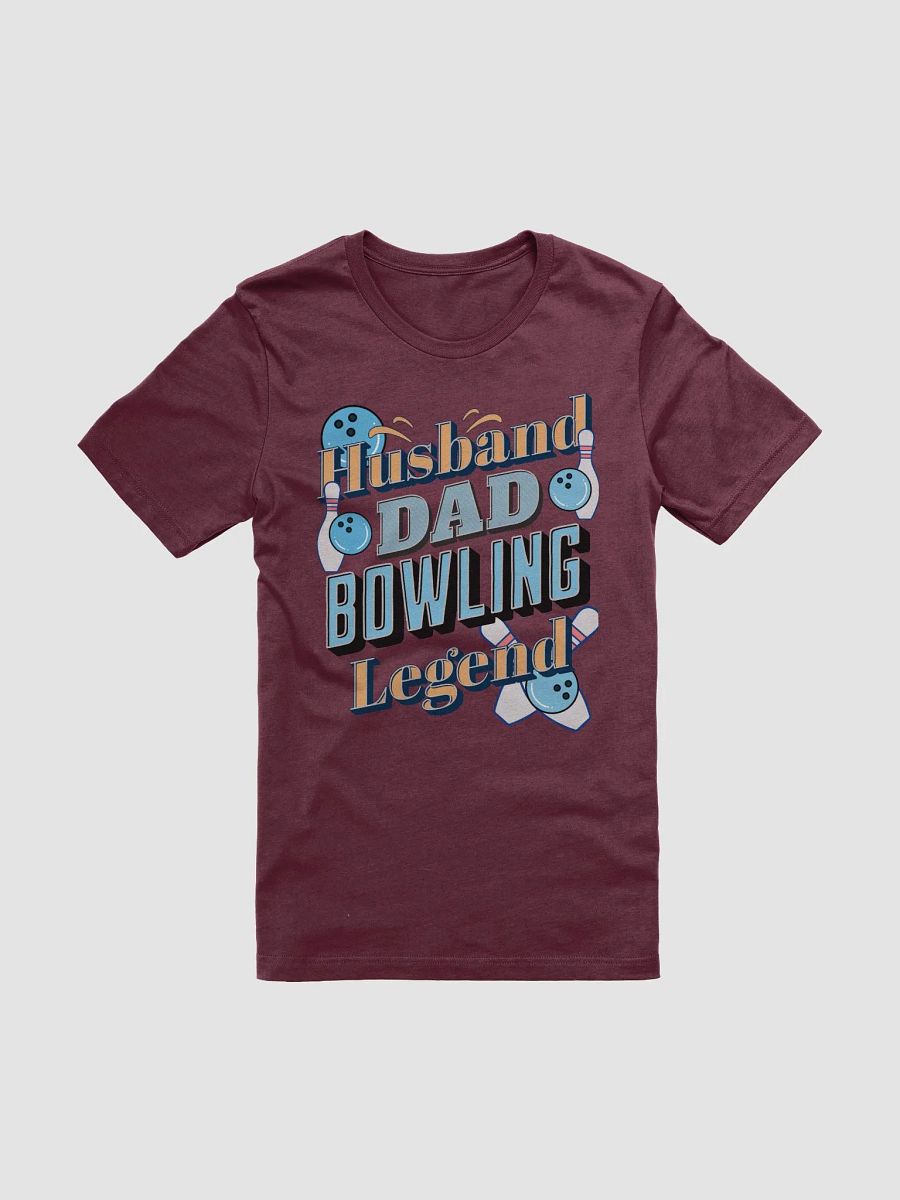 Husband Dad Bowling Legend Graphic T-Shirt product image (31)