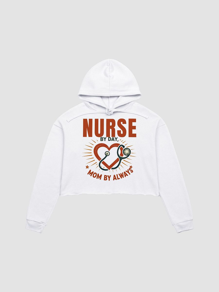 Heartfelt Nurse Mom Crop Hoodie product image (2)