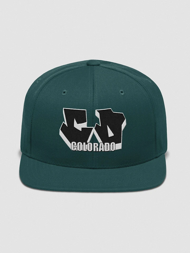 COLORADO, CO, Graffiti, Yupoong Wool Blend Snapback Hat product image (1)
