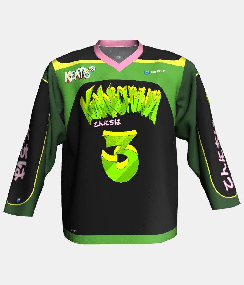 KONNICHIWA HOCKEY JERSEY (pre-order) product image (1)