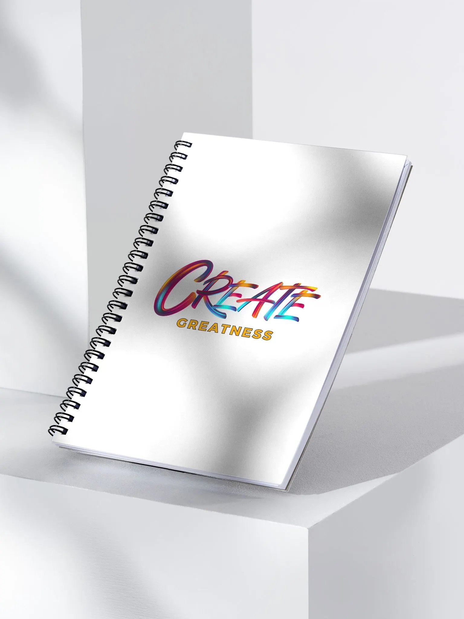 Create Greatness Spiral Notebook product image (1)