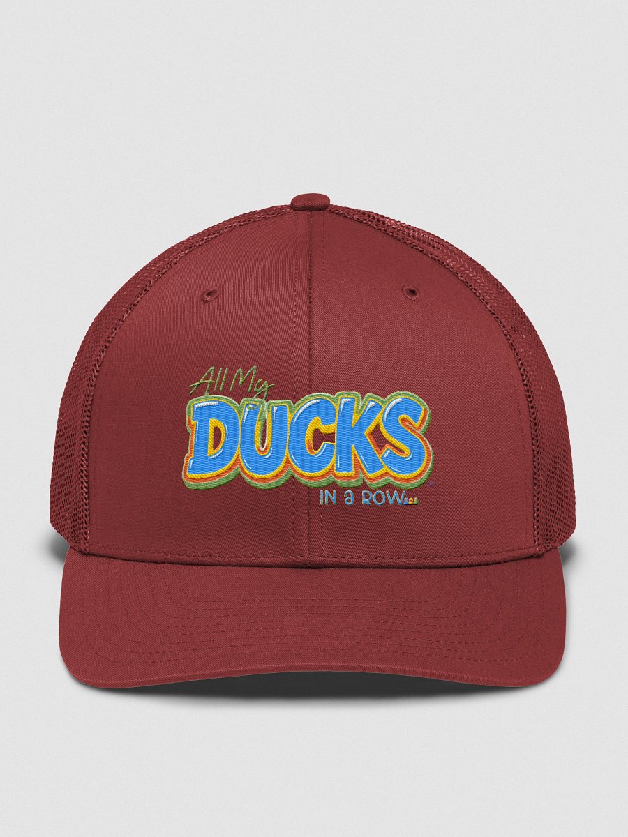 A.M. Duck's in a row Trucker Hat product image (4)
