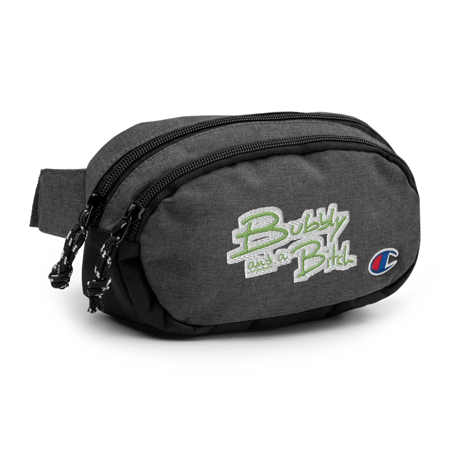 Bubbly and a B (light green bubble design) champion fanny pack product image (3)