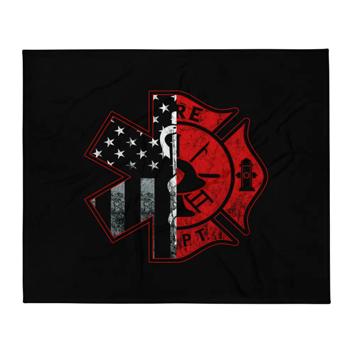 EMT/Fire Dept - Throw Blanket product image (1)