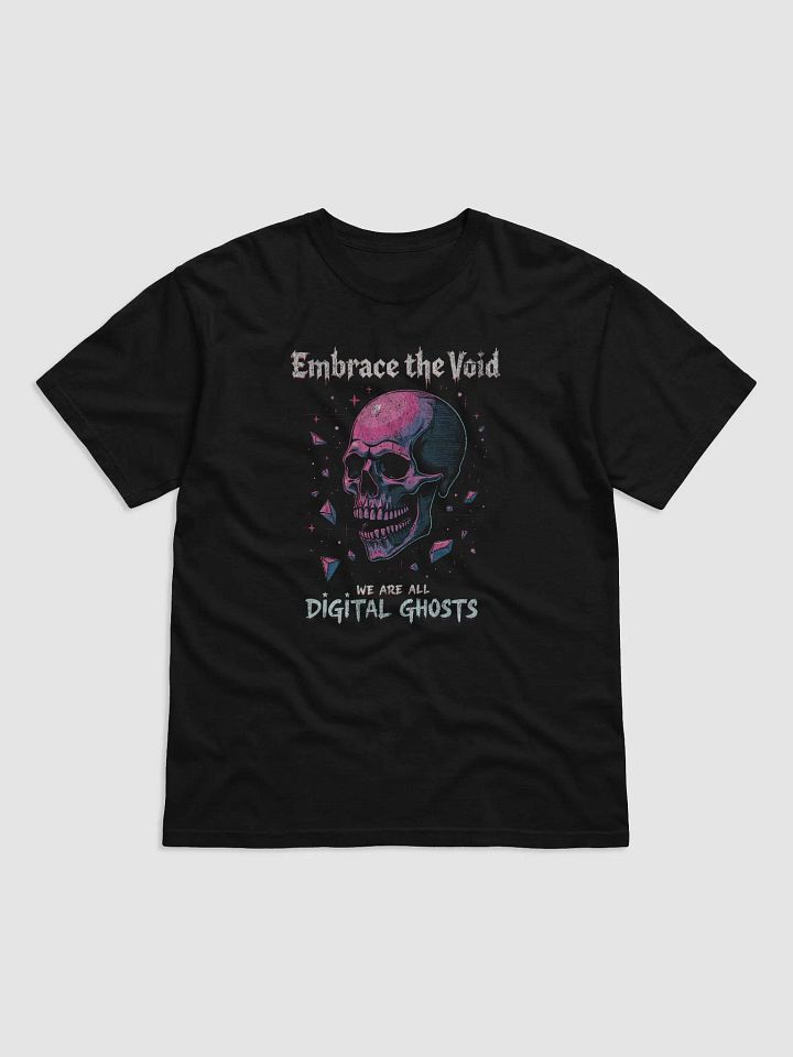 Embrace the Void - We Are All Digital Ghosts Skull product image (1)