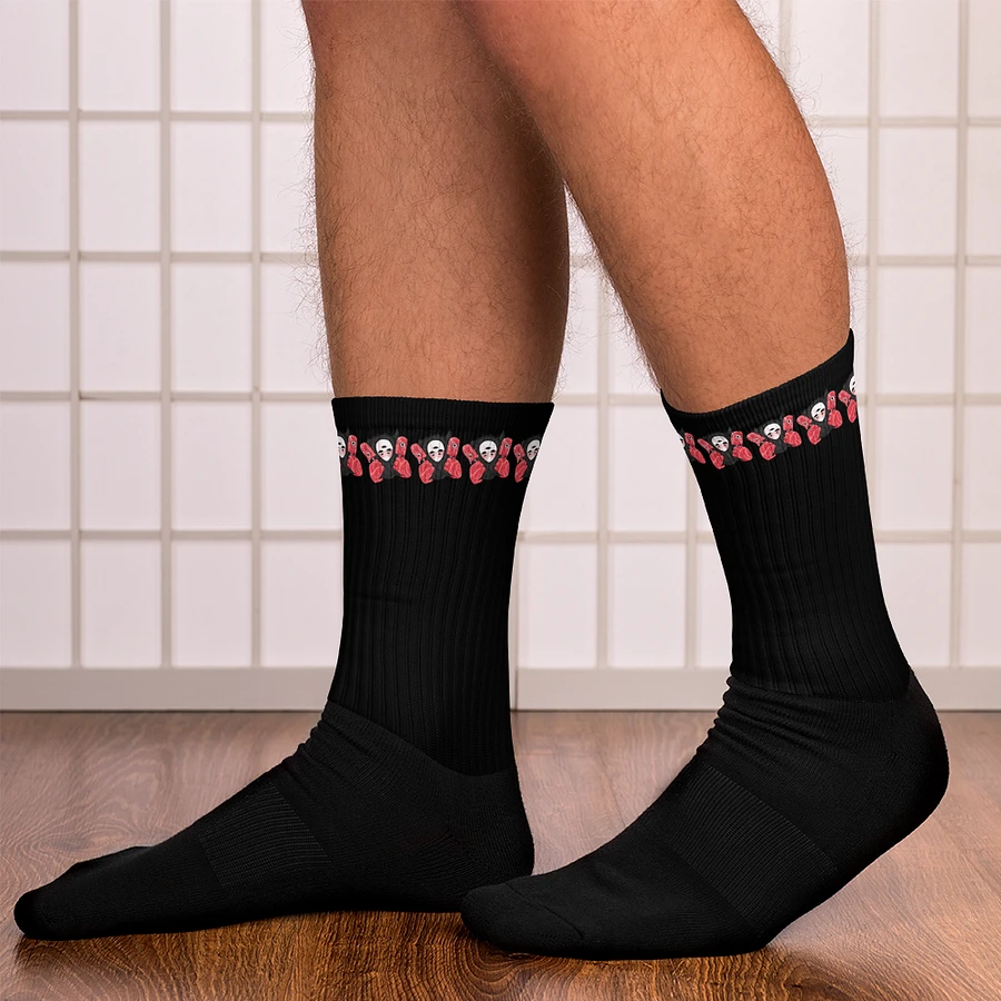 Black Visceral Stripe Socks product image (12)