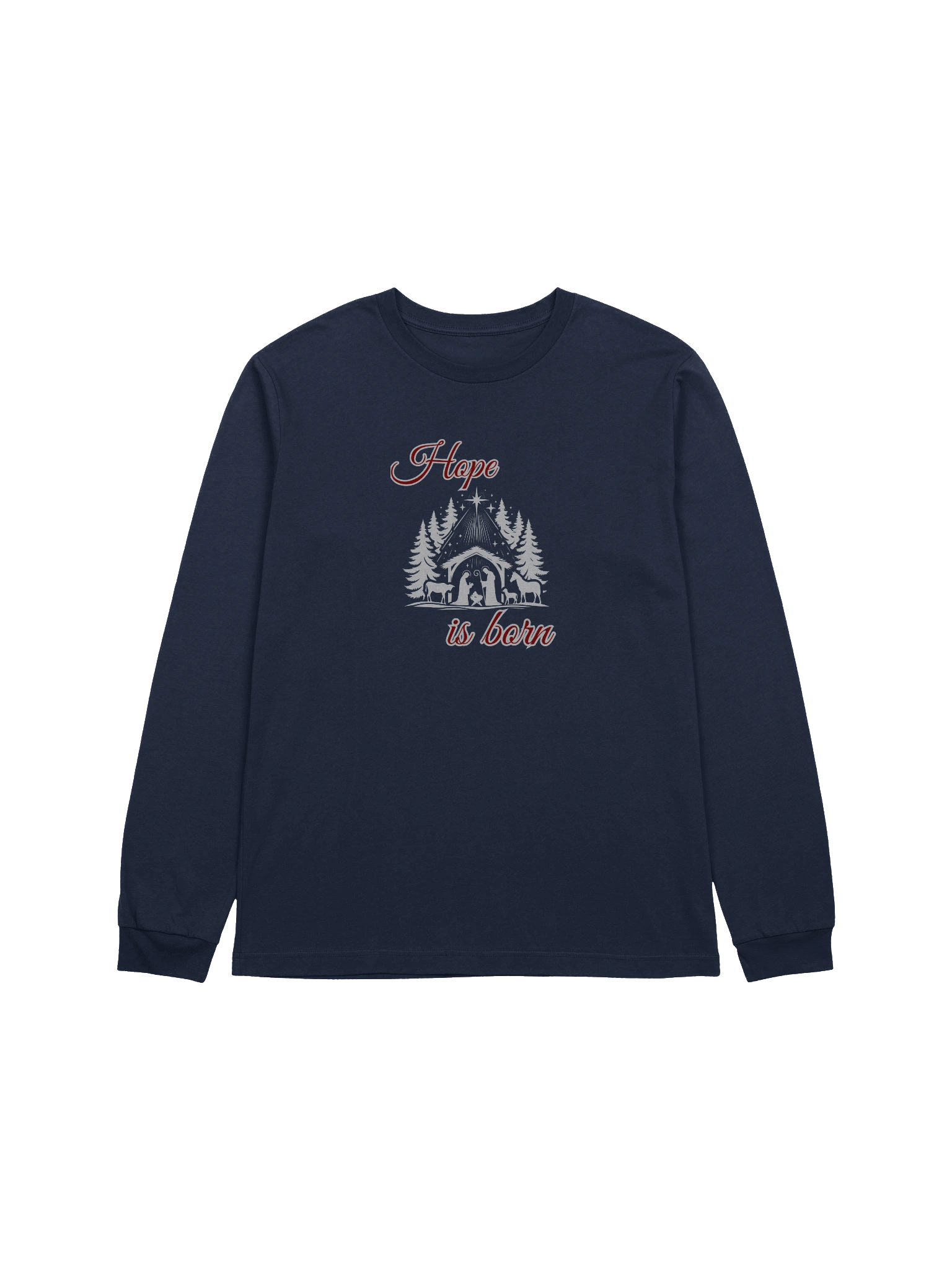 Hope is Born long sleeve product image (1)