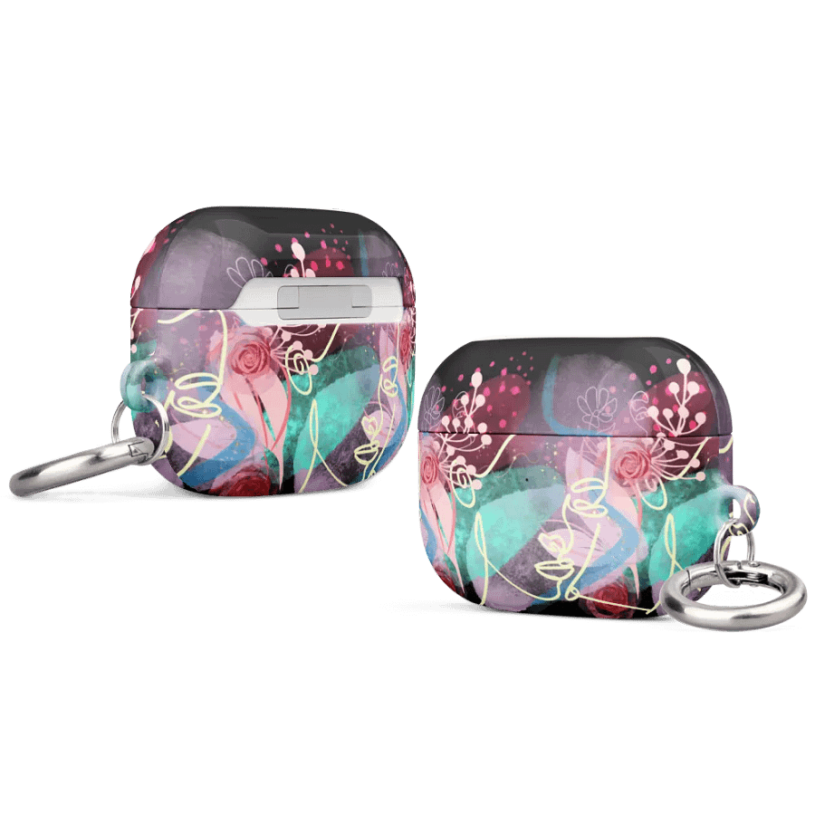 Floral Whirlwind AirPods® Case for the ladies girls teens who love music product image (44)