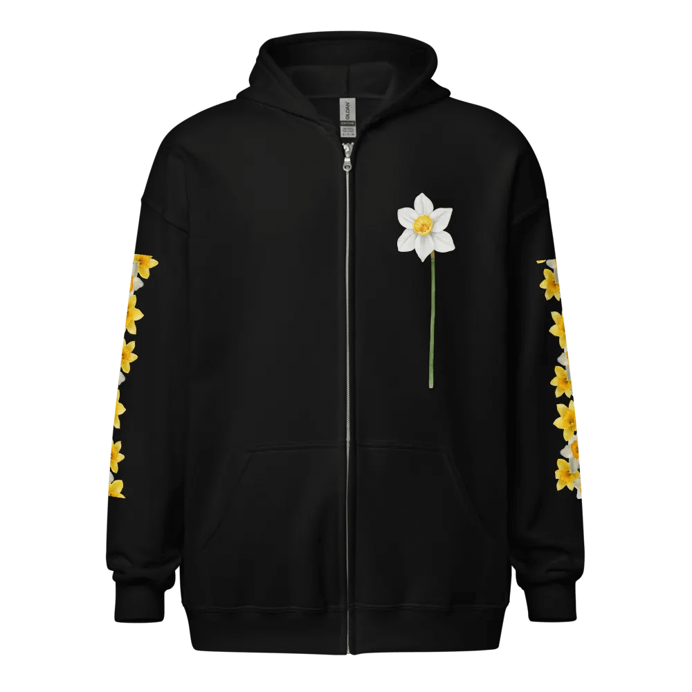 Daffodilly Unisex Zip Hoodie product image (1)