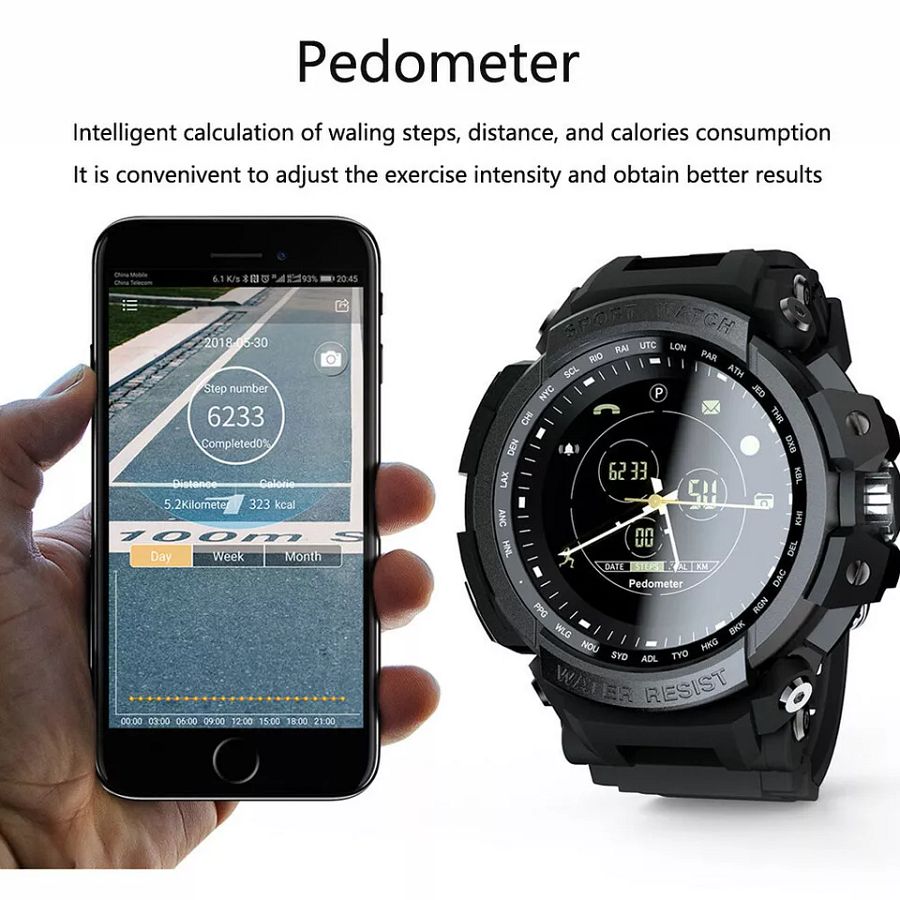 Boys Girls Smart Watch Message/Call Reminder Pedometer Remote Camera Sport Watch product image (3)