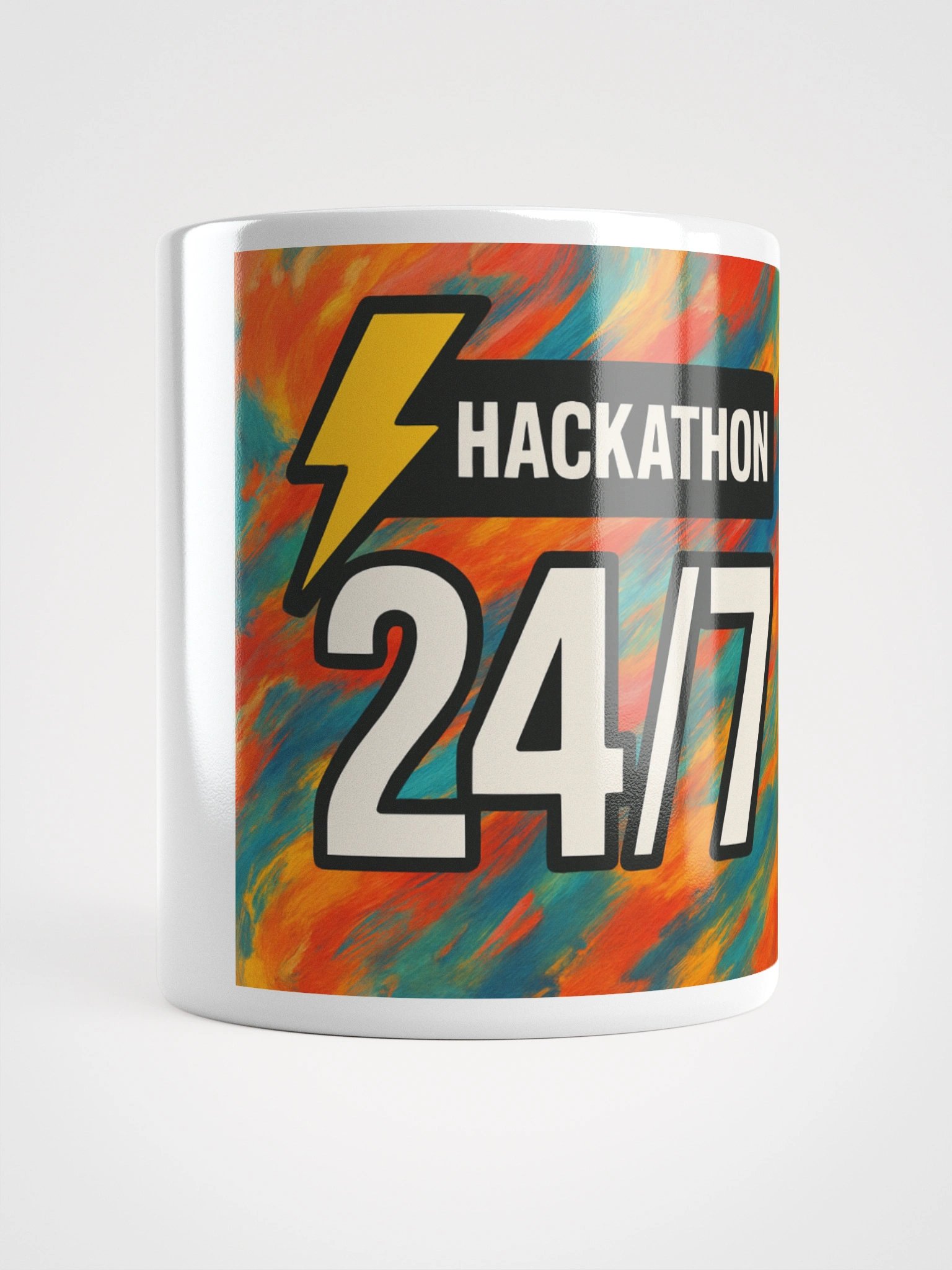 24/7 HACKATHON Lightning Mug product image (1)