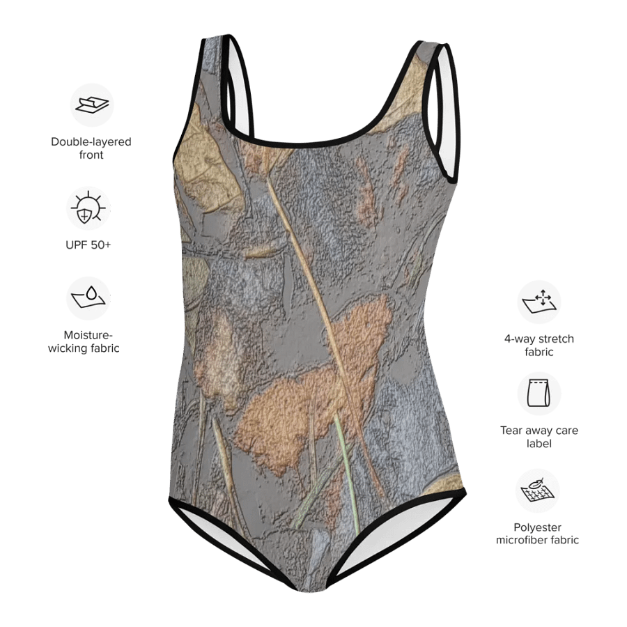 Youth Swimsuit - MossyOak - It Happennnns Camo product image (6)