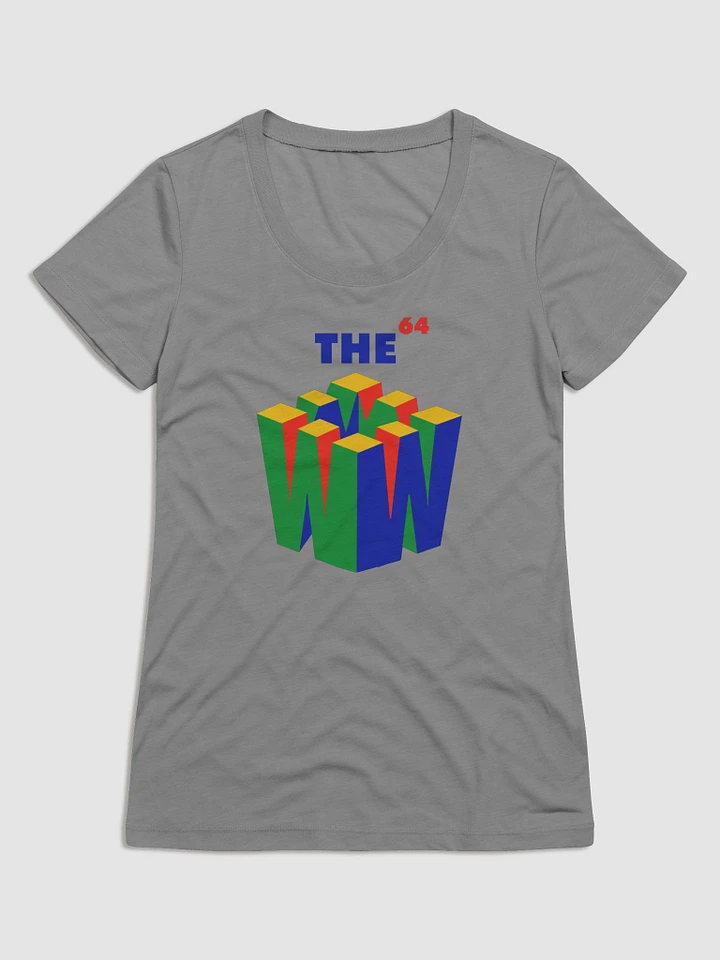The Fun Machine (Bella+Canvas Ladies' Triblend Short Sleeve T-Shirt) product image (9)