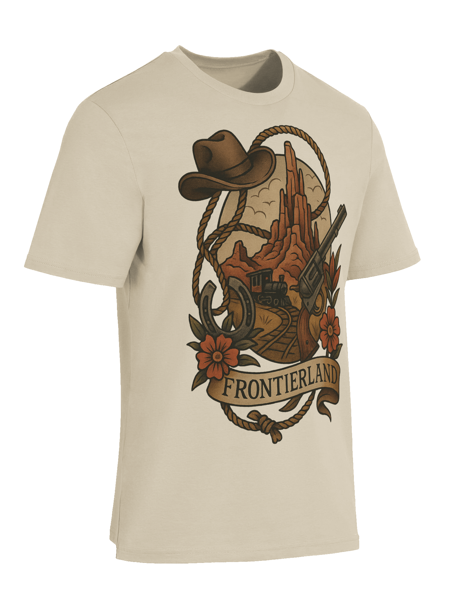 Neo-Traditional Frontierland Tee product image (9)