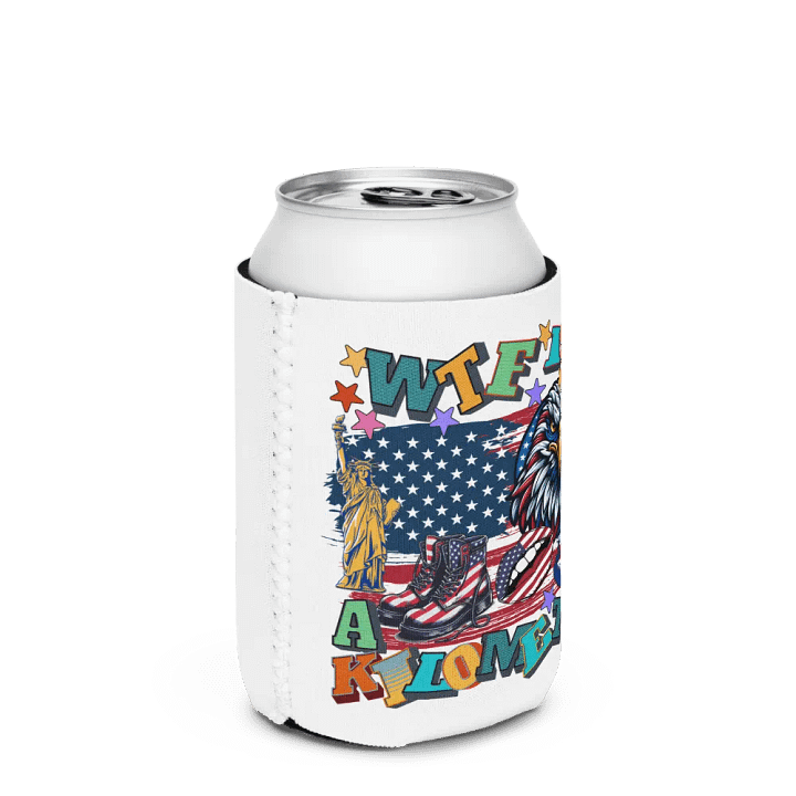 WTF Is A Kilometer American Eclectic Can Cooler product image (3)